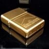 Bật Lửa Zippo Đồng Khối Mạ Vàng Gold Plated Chủ Đề Marlboro Đời XVI La Mã Năm 1998 ZL385
