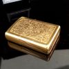 Bật Lửa Zippo Đồng Khối Venetian Hoa Văn Ý Cổ Điển Đời VIII La Mã Năm 1992 ZL386