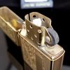 Bật Lửa Zippo Đồng Khối Venetian Hoa Văn Ý Cổ Điển Đời VIII La Mã Năm 1992 ZL386