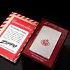Bật Lửa Zippo Cổ Đồng Khối Mạ Chrome Phay Xước Khắc Ăn Mòn Phủ Sơn Năm 1955 ZC108