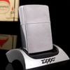 Bật Lửa Zippo Cổ Đồng Khối Mạ Chrome Xước Chủ Đề Khắc Ăn Mòn Phủ Sơn Năm 1974 Đời 6 Vạch Sắc ZC100