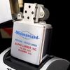 Bật Lửa Zippo Cổ Đồng Khối Mạ Chrome Xước Chủ Đề Khắc Ăn Mòn Phủ Sơn Năm 1974 Đời 6 Vạch Sắc ZC100