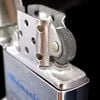 Bật Lửa Zippo Cổ Đồng Khối Mạ Chrome Xước Chủ Đề Khắc Ăn Mòn Phủ Sơn Năm 1974 Đời 6 Vạch Sắc ZC100
