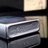 Bật Lửa Zippo Cổ Đồng Khối Mạ Chrome Xước Chủ Đề Khắc Ăn Mòn Phủ Sơn Năm 1974 Đời 6 Vạch Sắc ZC100