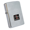 Bật Lửa Zippo Cổ Đồng Khối Mạ Chrome Phay Xước Khắc Ăn Mòn Phủ Sơn Năm 1974 Đời 8 Vạch Sắc ZC130