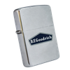 Bật Lửa Zippo Cổ Đồng Khối Mạ Chrome Phay Xước Khắc Ăn Mòn Phủ Sơn Năm 1961 Đời 5 Chấm ZC123