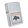 Bật Lửa Zippo Cổ Đồng Khối Mạ Chrome Phay Xước Khắc Ăn Mòn Phủ Sơn Năm 1978 Đời 4 Vạch Sắc ZC128