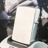 Bật Lửa Zippo Cổ Đồng Khối Mạ Chrome Phay Xước Khắc Ăn Mòn Phủ Sơn Năm 1978 Đời 4 Vạch Sắc ZC128