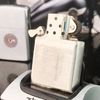 Bật Lửa Zippo Cổ Đồng Khối Mạ Chrome Phay Xước Khắc Ăn Mòn Phủ Sơn Năm 1965 Đời 1 Chấm ZC125