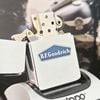 Bật Lửa Zippo Cổ Đồng Khối Mạ Chrome Phay Xước Khắc Ăn Mòn Phủ Sơn Năm 1961 Đời 5 Chấm ZC123