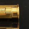 Bật Lửa Dunhill Bọc Vàng Ovan Vân Xéo Lửa Xéo DH101