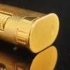 Bật Lửa Dunhill Bọc Vàng Ovan Vân Xéo Lửa Xéo DH101