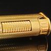 Bật Lửa Dunhill Bọc Vàng Ovan Vân Xéo Lửa Xéo DH101