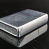 Bật Lửa Zippo Cổ Used Đồng Khối Mạ Chrome Phay Xước Trơn Năm 1974 Đời 8 Vạch Sắc ZCU34