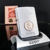 Bật Lửa Zippo Chặt Góc Vintage Liberty 2 La Mã Không Mộc Tháng Bản Thử Nghiệm năm 1986 CỰC HIẾM ZQHU14