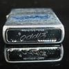 Bật Lửa Zippo Cổ Đồng Khối Mạ Chrome Phay Xước Khắc Ăn Mòn Phủ Sơn Năm 1961 Đời 5 Chấm ZC120