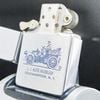 Bật Lửa Zippo Cổ Đồng Khối Mạ Chrome Phay Xước Khắc Ăn Mòn Phủ Sơn Năm 1961 Đời 5 Chấm ZC120