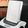 Bật Lửa Zippo Chặt Góc Vintage Bức Thư 1 La Mã Không Mộc Tháng Bản Thử Nghiệm năm 1985 CỰC HIẾM ZQHU16
