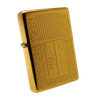 Bật Lửa Zippo Đồng Khối Mạ Vàng Hoa Văn Dây Leo Bản Giới Hạn 1000 Cây Đời VII La Mã Năm 1991 ZL388
