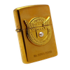 Bật Lửa Zippo Gold Plated Mạ Vàng Đính Ngọc Trai Kèm Bình Xăng Di Động Bản Giới Hạn 1000 Chiếc Trên Toàn Thế Giới Đời IX La Mã Năm 1993 ZQH75