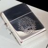 Bật Lửa Zippo Silver Plated Kỷ Niệm 70th Thành Lập Hãng Zippo Năm 2002 Rất Hiếm ZQH72