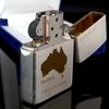 Bật Lửa Zippo Đồng Khối Mạ Bạc Chủ Đề Sydney 2000 Olympic Games Đời XV La Mã Năm 1999 ZL389