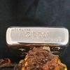 Bật Lửa Zippo Bạc Đúc Nguyên Khối Sterling Chạm Khắc Thủ Công Hoa Văn 5 Mặt Năm 2007 ZBU99