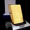 Bật Lửa Zippo Đồng Khối Mạ Vàng Hoa Văn Dây Leo Bản Giới Hạn 1000 Cây Đời VII La Mã Năm 1991 ZL388