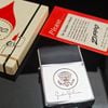Zippo 1966 8 Gạch Huy Hiệu Tổng Thống Mỹ Lyndon B. Johnson Chặn Xăng Đỏ ZQH77