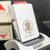 Zippo 1966 8 Gạch Huy Hiệu Tổng Thống Mỹ Lyndon B. Johnson Chặn Xăng Đỏ ZQH77