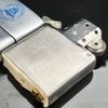 Bật Lửa Zippo Cổ Đồng Khối Mạ Chrome Phay Xước Khắc Ắn Mòn Phủ Sơn Đời 4 Chấm Năm 1962 ZC137