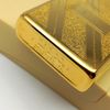 Bật Lửa Zippo Mạ Vàng Gold Plated Đời 2 Vạch Sắc Năm 1980 Rất Hiếm ZQH79