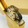 Bật Lửa Zippo Mạ Vàng Gold Plated Đời 2 Vạch Sắc Năm 1980 Rất Hiếm ZQH79