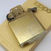 Bật Lửa Zippo Mạ Vàng Gold Plated Đời 2 Vạch Sắc Năm 1980 Rất Hiếm ZQH79