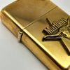 Bật Lửa Zippo Đồng Khối Marlboro Longhorns Đầu Bò Chu Niên 1932 - 1990 Cực Hiếm ZQH78
