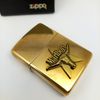 Bật Lửa Zippo Đồng Khối Marlboro Longhorns Đầu Bò Chu Niên 1932 - 1990 Cực Hiếm ZQH78
