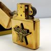 Bật Lửa Zippo Đồng Khối Marlboro Longhorns Đầu Bò Chu Niên 1932 - 1990 Cực Hiếm ZQH78