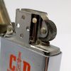 Bật Lửa Zippo Cổ Đồng Khối Mạ Chrome Phay Xước Khắc Ắn Mòn Phủ Sơn Đời 6 Vạch Huyền Năm 1984 ZC139