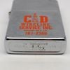 Bật Lửa Zippo Cổ Đồng Khối Mạ Chrome Phay Xước Khắc Ắn Mòn Phủ Sơn Đời 6 Vạch Huyền Năm 1984 ZC139