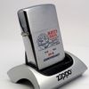 Bật Lửa Zippo Cổ Đồng Khối Mạ Chrome Phay Xước Khắc Ắn Mòn Phủ Sơn Đời 4 Chấm Năm 1962 ZC140