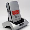 Bật Lửa Zippo Cổ Đồng Khối Mạ Chrome Phay Xước Khắc Ắn Mòn Phủ Sơn Đời 7 Chấm Năm 1959 ZC141