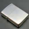 BẬT LỬA ZIPPO BẠC ĐÚC NGUYÊN KHỐI STERLING CHỮ XÉO CỰC HIẾM ĐỜI 1980S ZB61