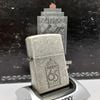 Set Bật Lửa Zippo Bản Kỷ Niệm 65th Thành Lập Hãng Zippo Antique Sliver Mạ Bạc Giả Cổ Đời XIII La Mã Năm 1997 ZS38