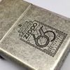 Bật Lửa Zippo Bản Kỷ Niệm 65th Thành Lập Hãng Zippo Antique Sliver Mạ Bạc Giả Cổ Đời XIII La Mã Năm 1997 ZS37