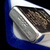Bật Lửa Zippo Mạ Bạc Demi Vàng Chủ Đề Ăn Mòn Axit Nguyên Zin, Bản SX Giới Hạn Limited 1000 Chiếc Trên Toàn Thế Giới Đời XII La Mã Năm 1996 ZL404