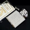 Bật Lửa Zippo Mạ Bạc Demi Vàng Chủ Đề Ăn Mòn Axit Nguyên Zin, Bản SX Giới Hạn Limited 1000 Chiếc Trên Toàn Thế Giới Đời IX La Mã Năm 1993 ZL403