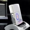 Bật Lửa Zippo Đồng Khối Mạ Chrome Trơn Bóng Chủ Đề Tầu Chiến Năm 1999 đời XV La Mã  ZL394