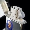 Bật Lửa Zippo Đồng Khối Mạ Chrome Trơn Bóng Chủ Đề Tầu Chiến Năm 1999 đời XV La Mã  ZL394