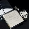 Bật Lửa Zippo Đồng Khối Mạ Chrome Trơn Bóng Chủ Đề Tầu Chiến Năm 1999 đời XV La Mã  ZL394