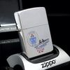 Bật Lửa Zippo Đồng Khối Mạ Chrome Trơn Bóng Chủ Đề Tầu Chiến Năm 1996 đời XII La Mã  ZL397